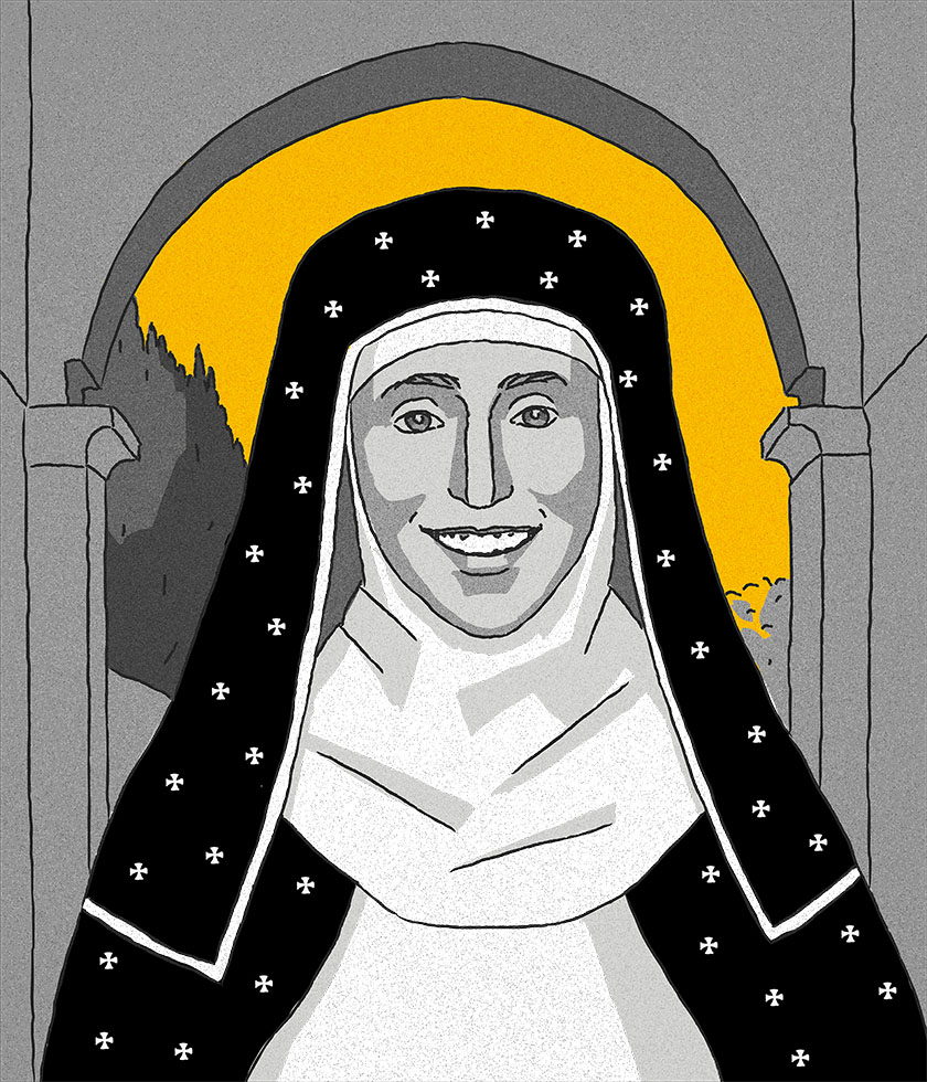 Zdjęcie osoby św. Agnieszka z Asyżu