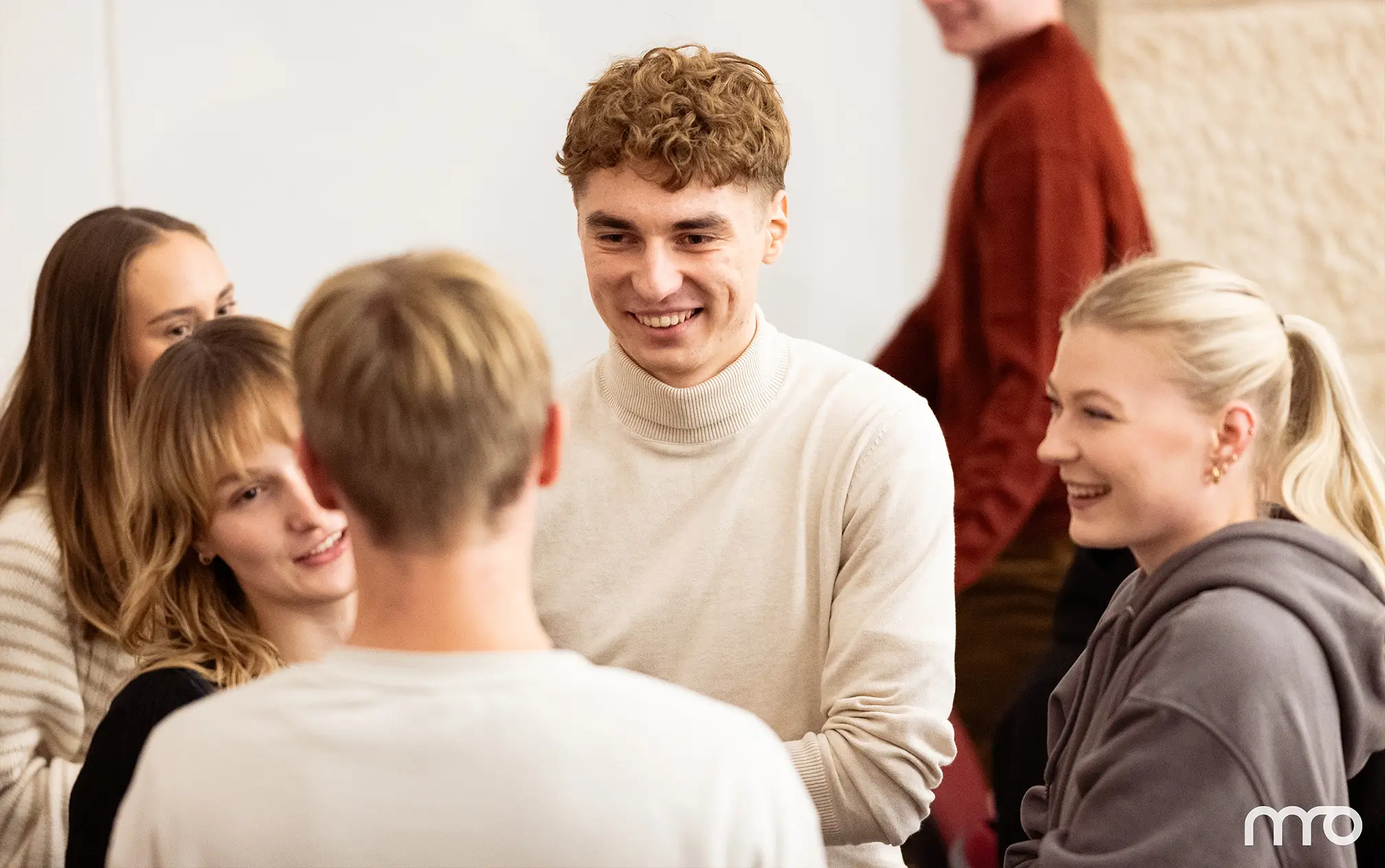 Studenci podczas spotkania duszpasterstwa akademickiego Mrowisko w Krakowie